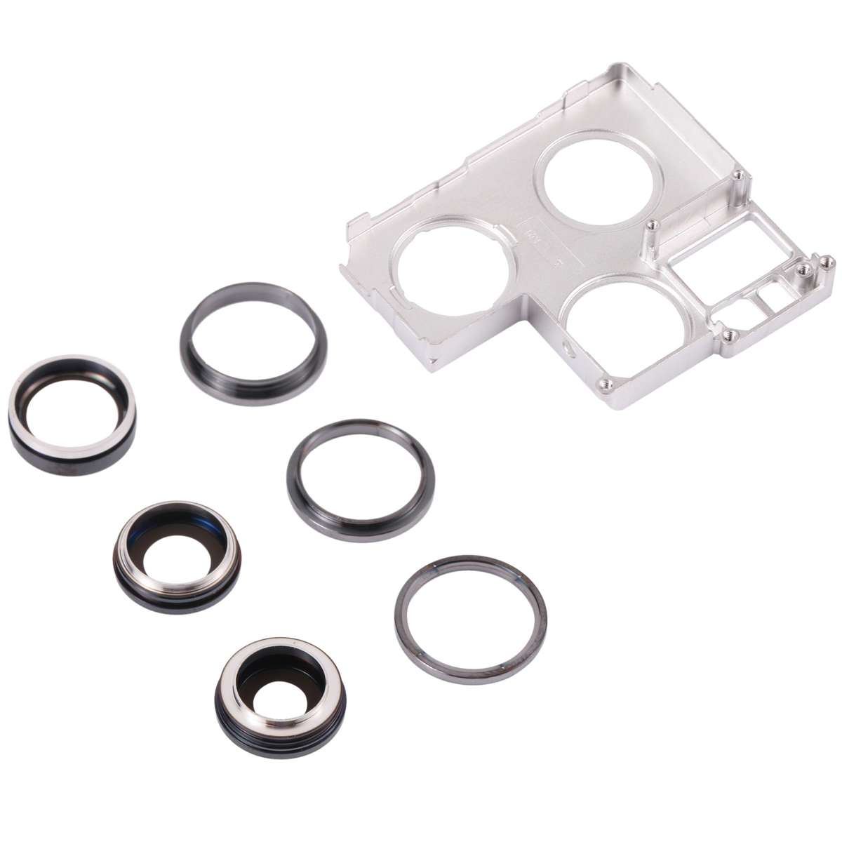 Camera Lens Cover With Retaining Bracket for iPhone 13 Pro Max(Green)