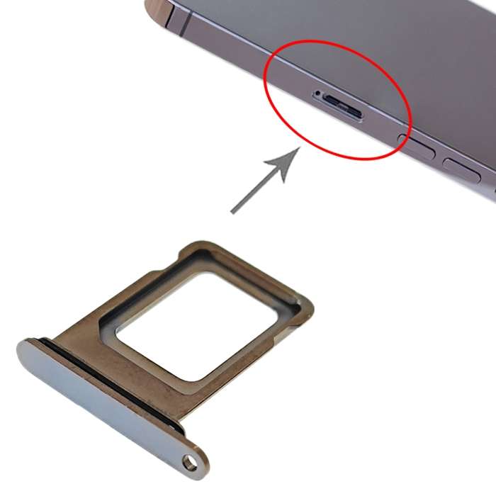 SIM Card Tray for iPhone 13 Pro (Black)