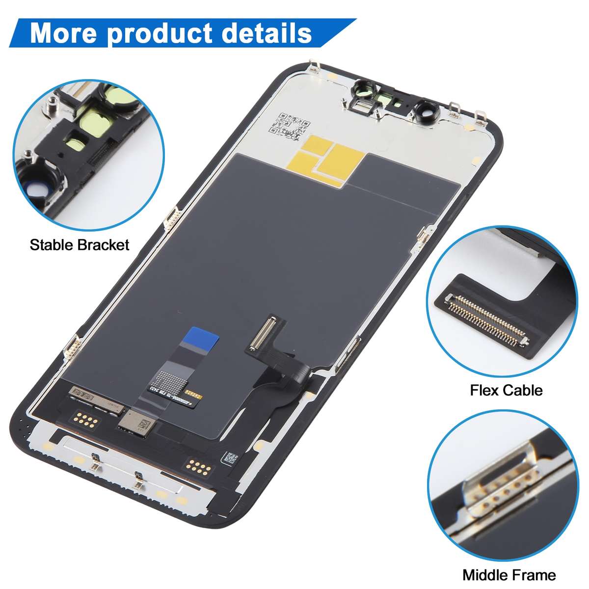 JK Soft OLED Screen For iPhone 13