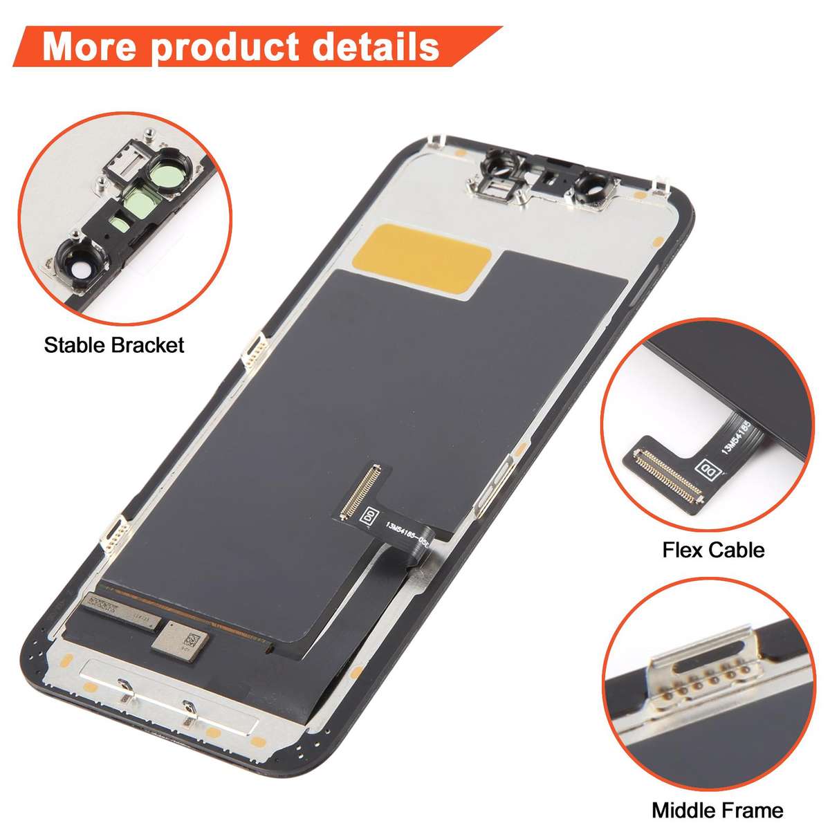 For iPhone 13 mini DD Hard OLED Screen