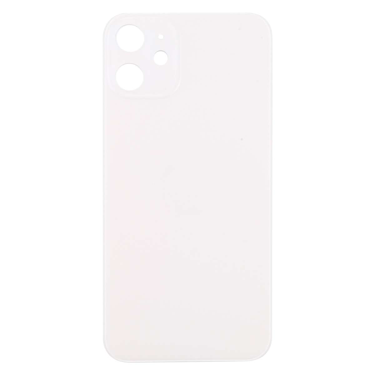 Easy Replacement Big Camera Hole Back Battery Cover for iPhone 12 Mini(Black)