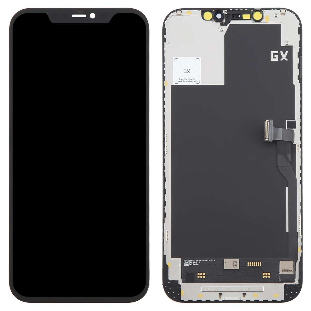 GX Soft OLED Screen For iPhone 12 Pro Max