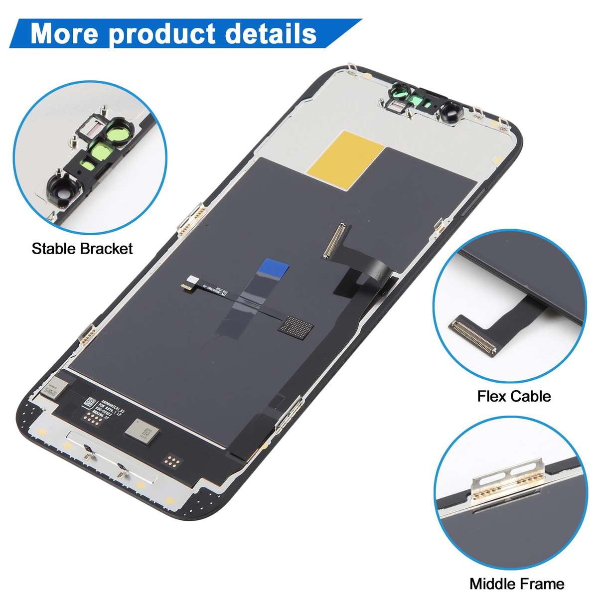 JK Soft OLED LCD Screen For iPhone 13 Pro Max