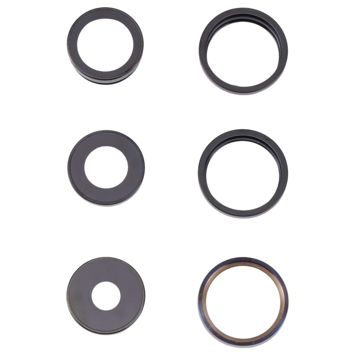For iPhone 14 Pro Max Camera Lens Cover(Black)