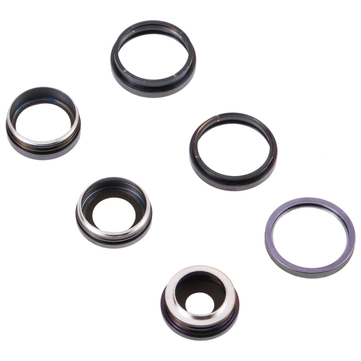 For iPhone 14 Pro Max Camera Lens Cover(Black)