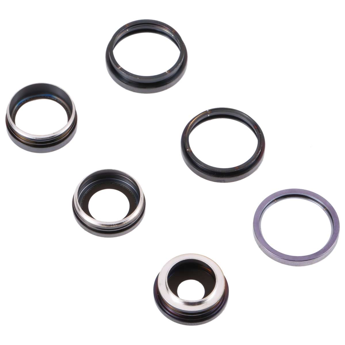 For iPhone 14 Pro Max Camera Lens Cover(Black)