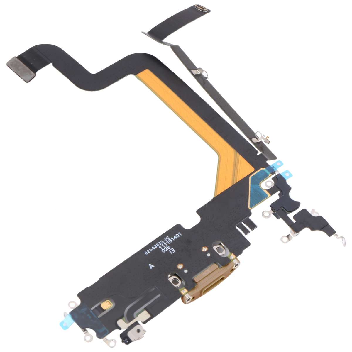 For iPhone 14 Pro Max Original Charging Port Flex Cable(Black)