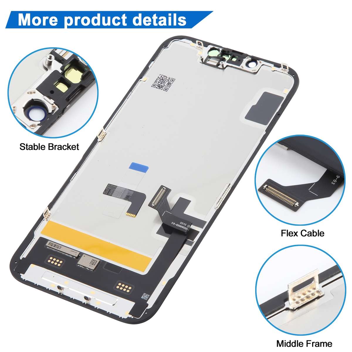 JK Soft OLED Screen For iPhone 14