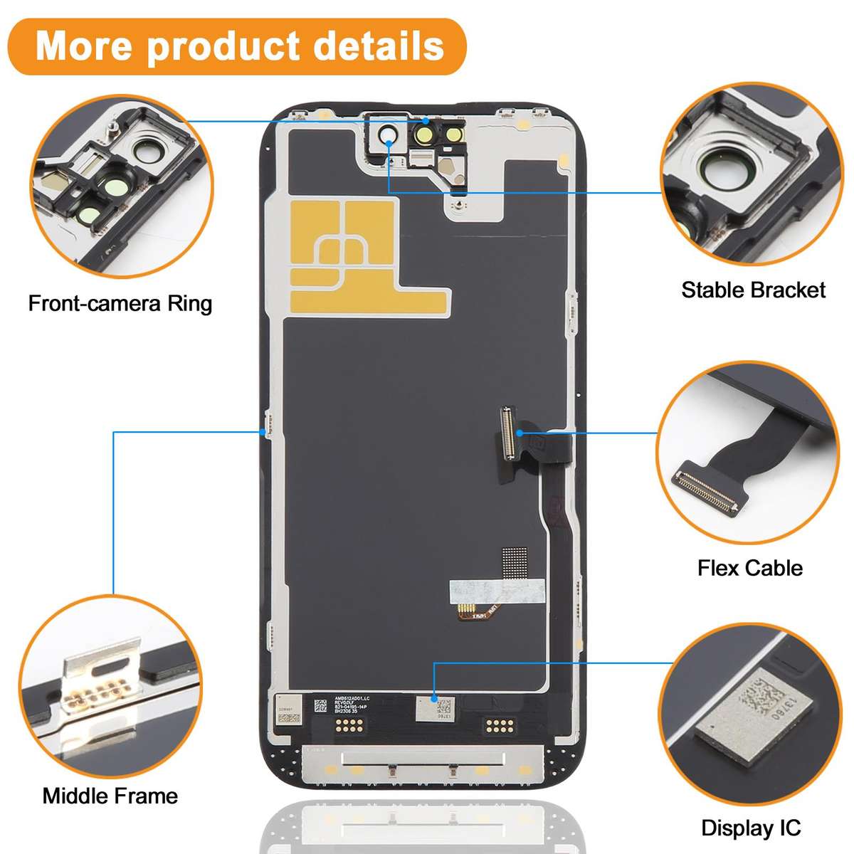HXL Soft OLED Screen For iPhone 14 Pro
