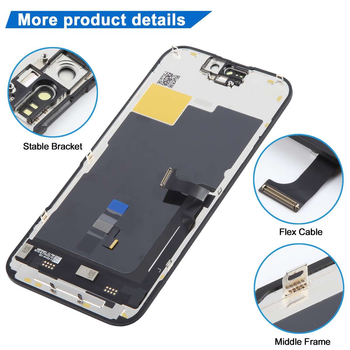 JK incell LCD Screen For iPhone 15 Pro