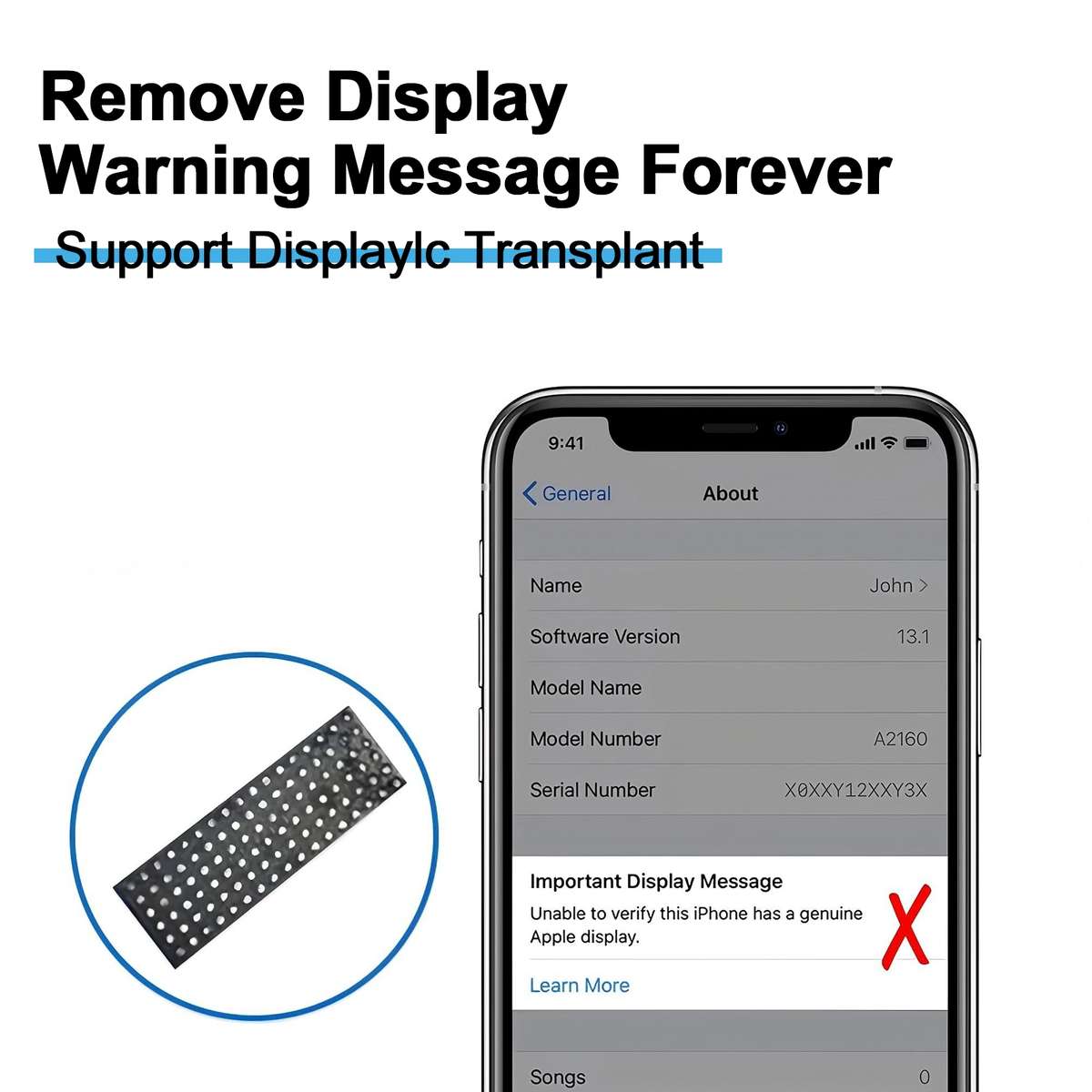 JK incell LCD Screen For iPhone 15 Pro