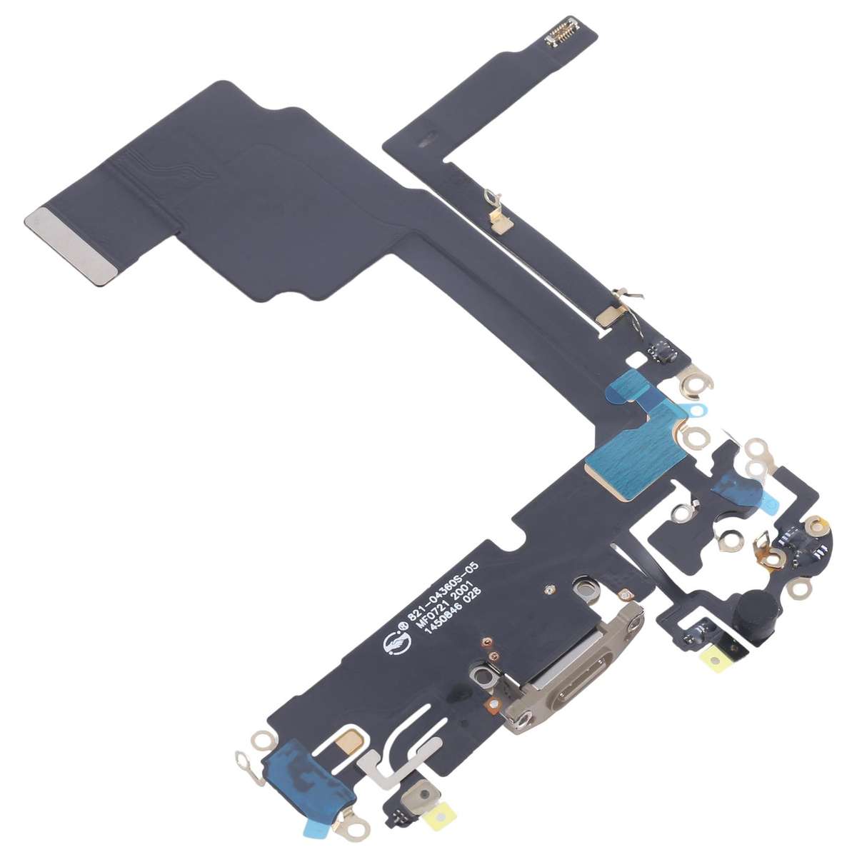 For iPhone 15 Pro Charging Port Flex Cable (Black)