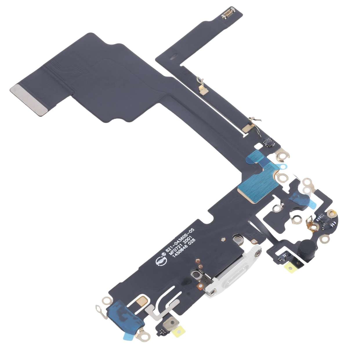 For iPhone 15 Pro Charging Port Flex Cable (Black)