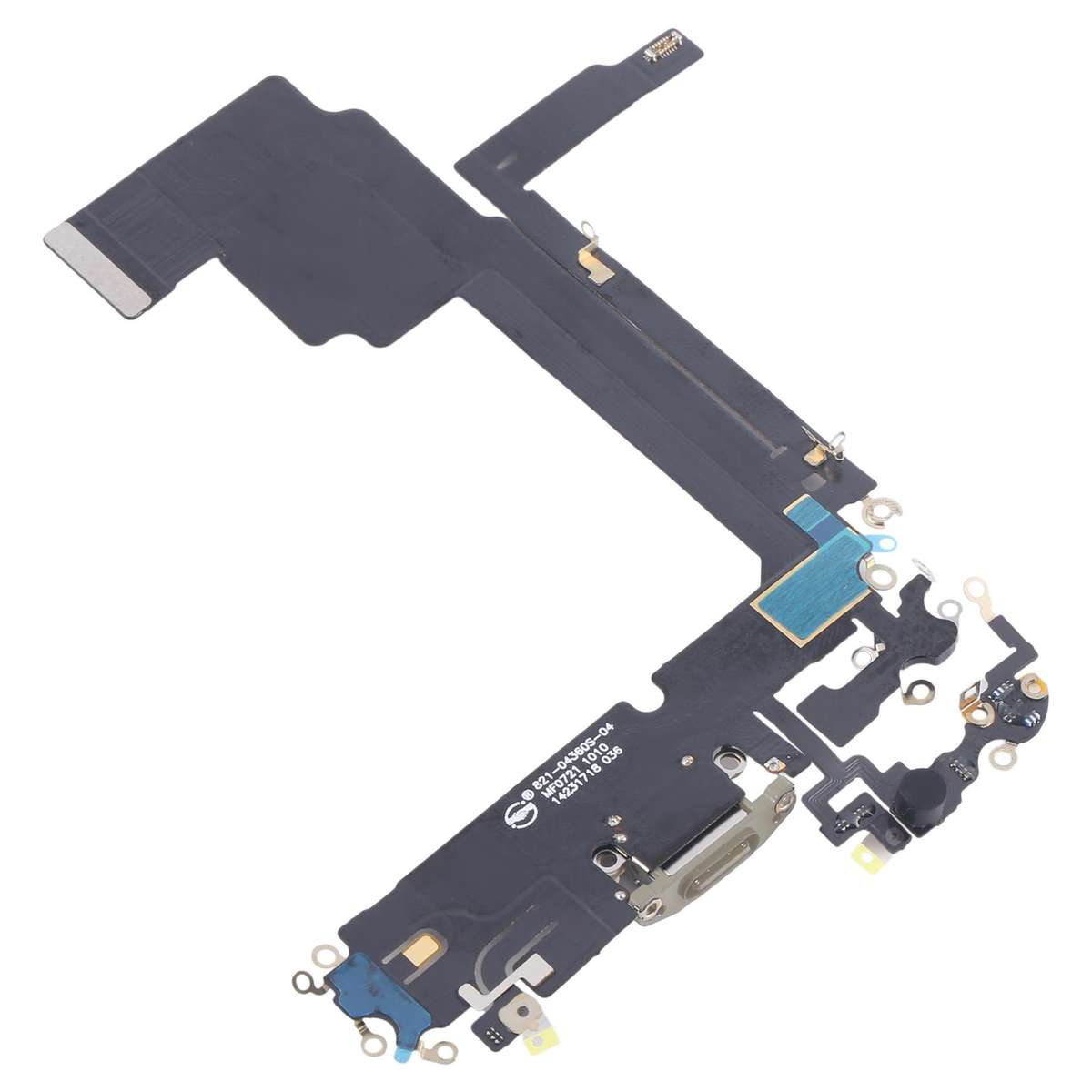 For iPhone 15 Pro Max Charging Port Flex Cable (Black)
