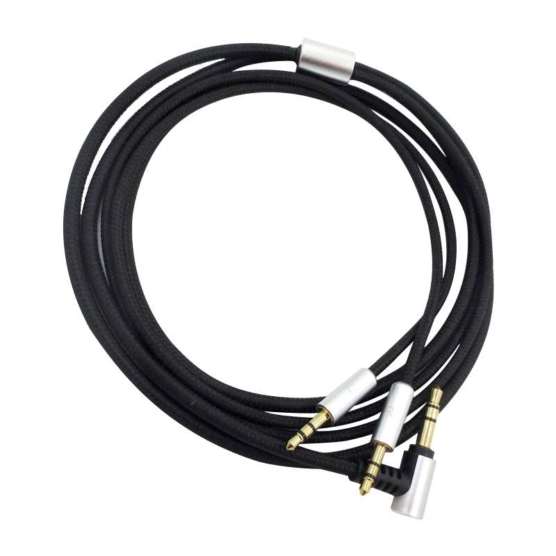 ZS0096 Standard Version Headphone Audio Cable for Sol Republic Master Tracks HD V8 V10 V12 X3(Black