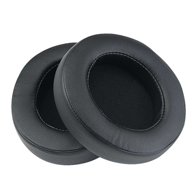 2 PCS For Razer Kraken 7.1 V2 Pro Headphone Cushion Sponge Black Net Cover Earmuffs Replacement Ea