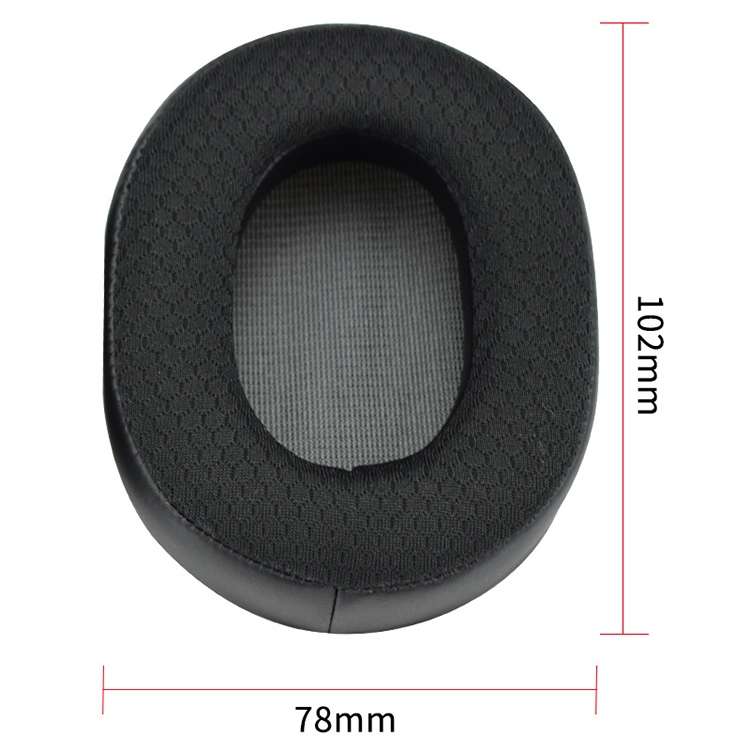 2 PCS For NACON RIG 500 PRO Headphone Cushion Sponge Cover Earmuffs Replacement Earpads