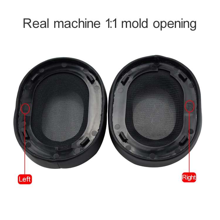 2 PCS For NACON RIG 500 PRO Headphone Cushion Sponge Cover Earmuffs Replacement Earpads