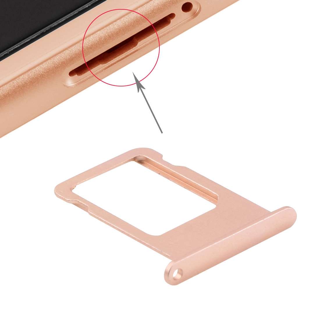 Card Tray for iPhone 6s Plus(Grey)