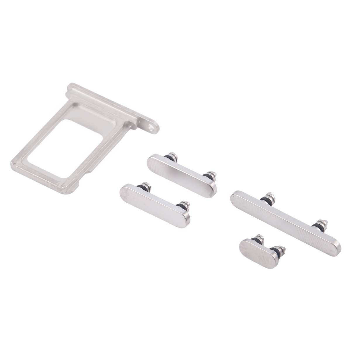For iPhone 16 Pro Original SIM Card Tray + Side Keys (Black)