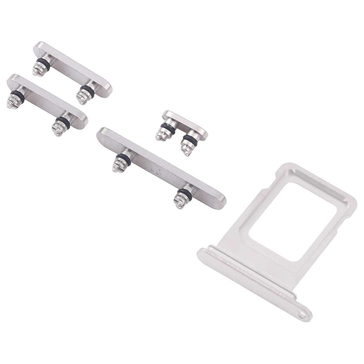 For iPhone 16 Pro Max Original SIM Card Tray + Side Keys (Black)
