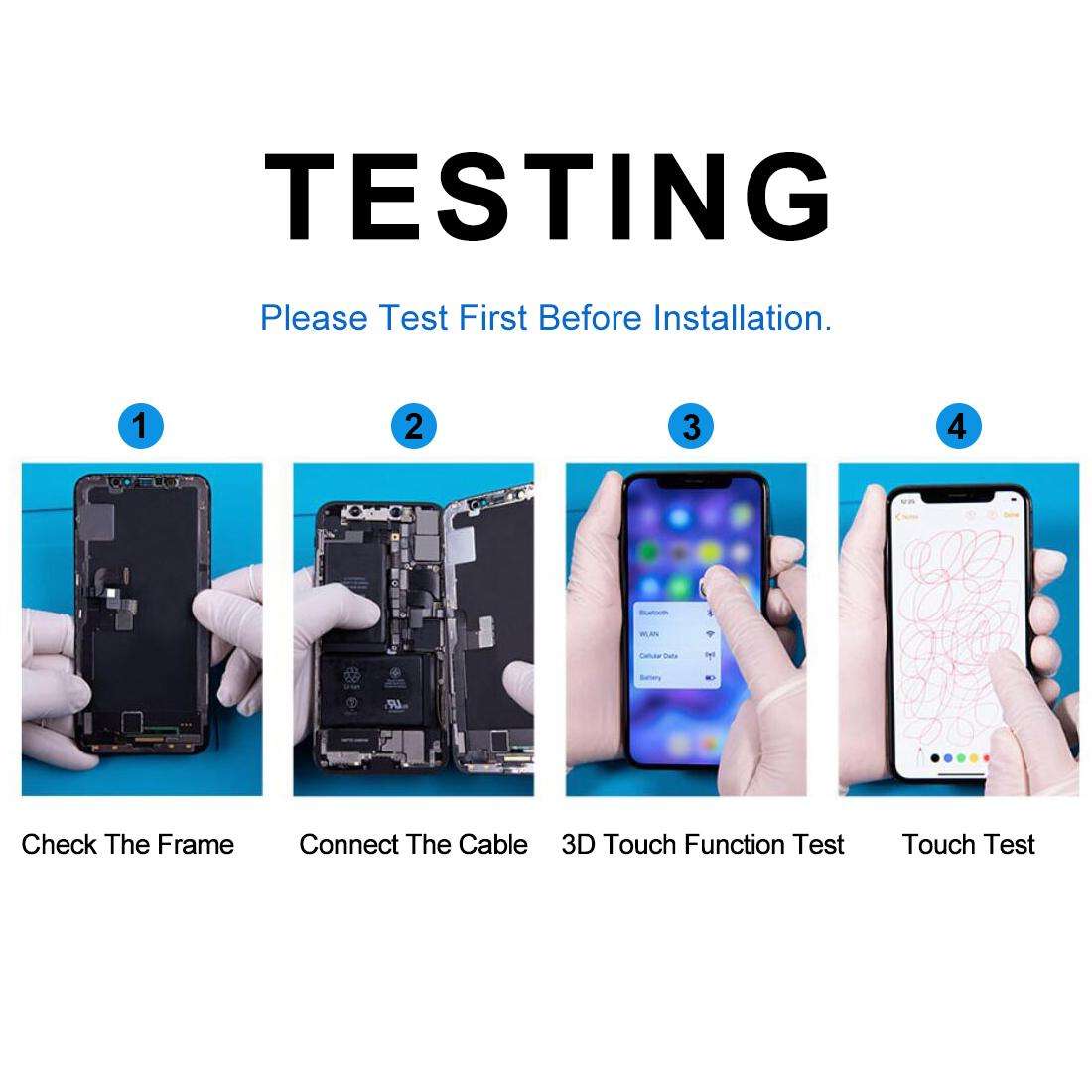 For iPhone 16 Plus HD+ incell Screen