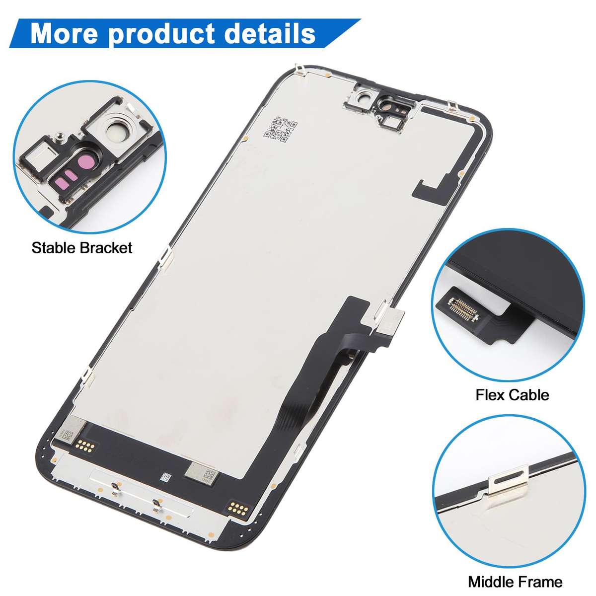 JK incell LCD Screen For iPhone 16 Plus