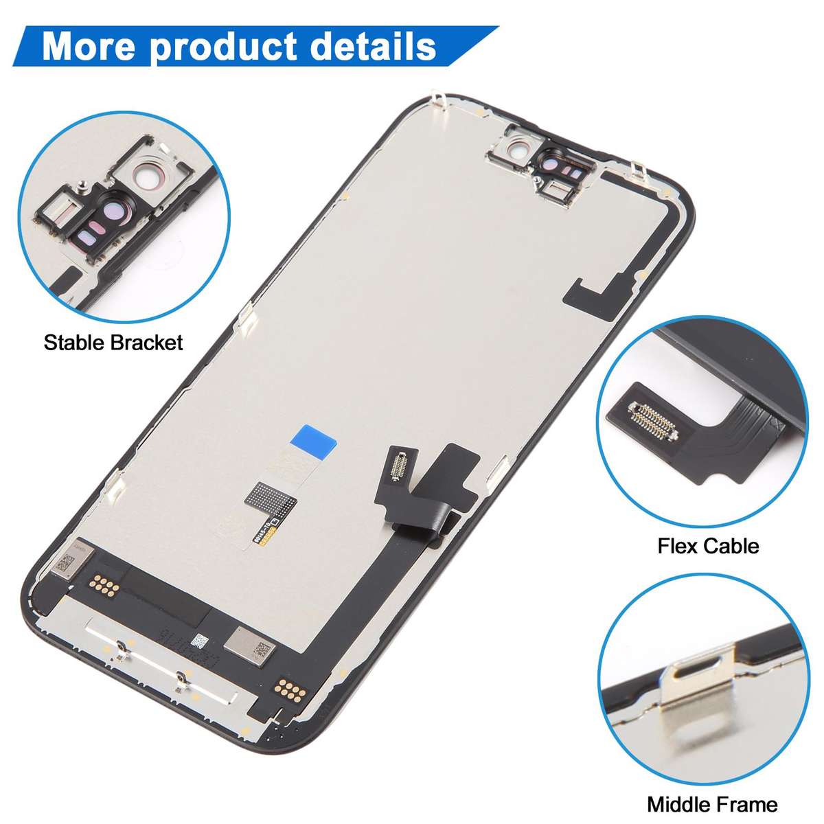 JK Hard OLED Screen For iPhone 16