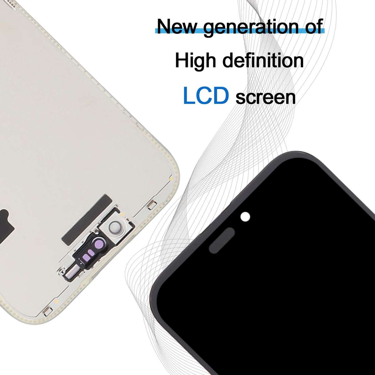 JK Soft OLED LCD Screen For iPhone 16 Pro Max
