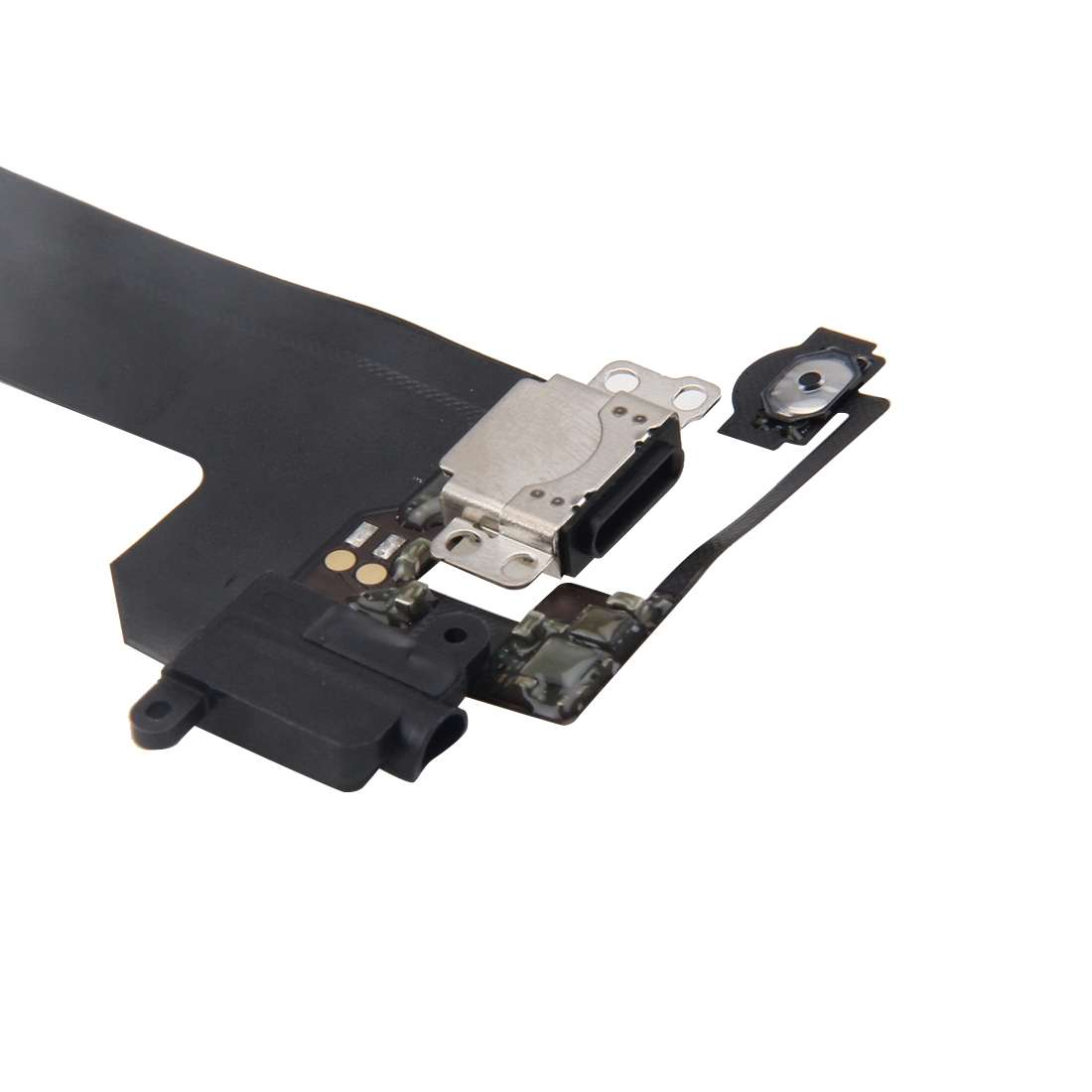 Charging Port + Audio Flex Cable for iPod Touch 6 (Black)