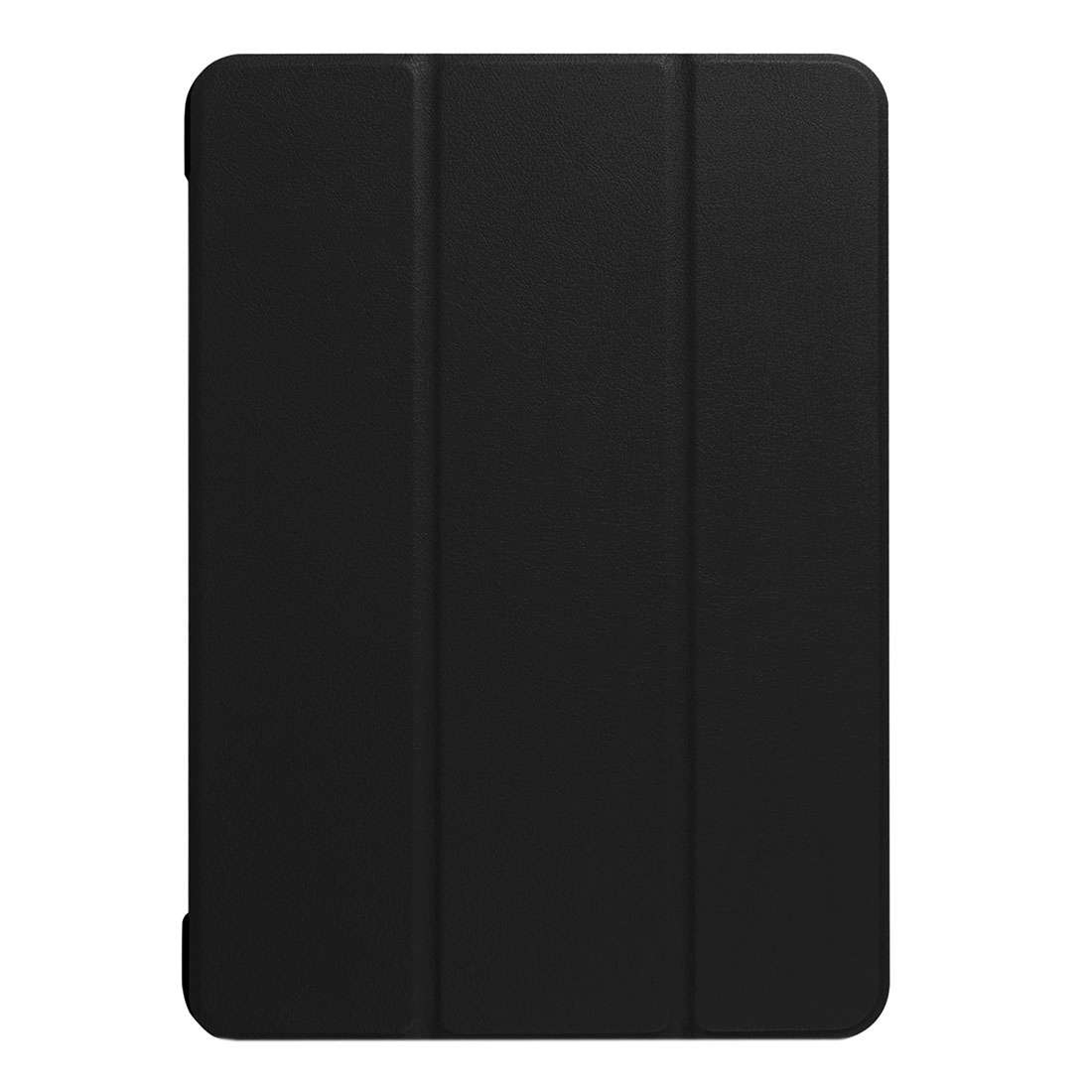 For iPad 9.7 (2018) & iPad 9.7 (2017) Custer Texture Horizontal Flip Leather Case with ... (Black)