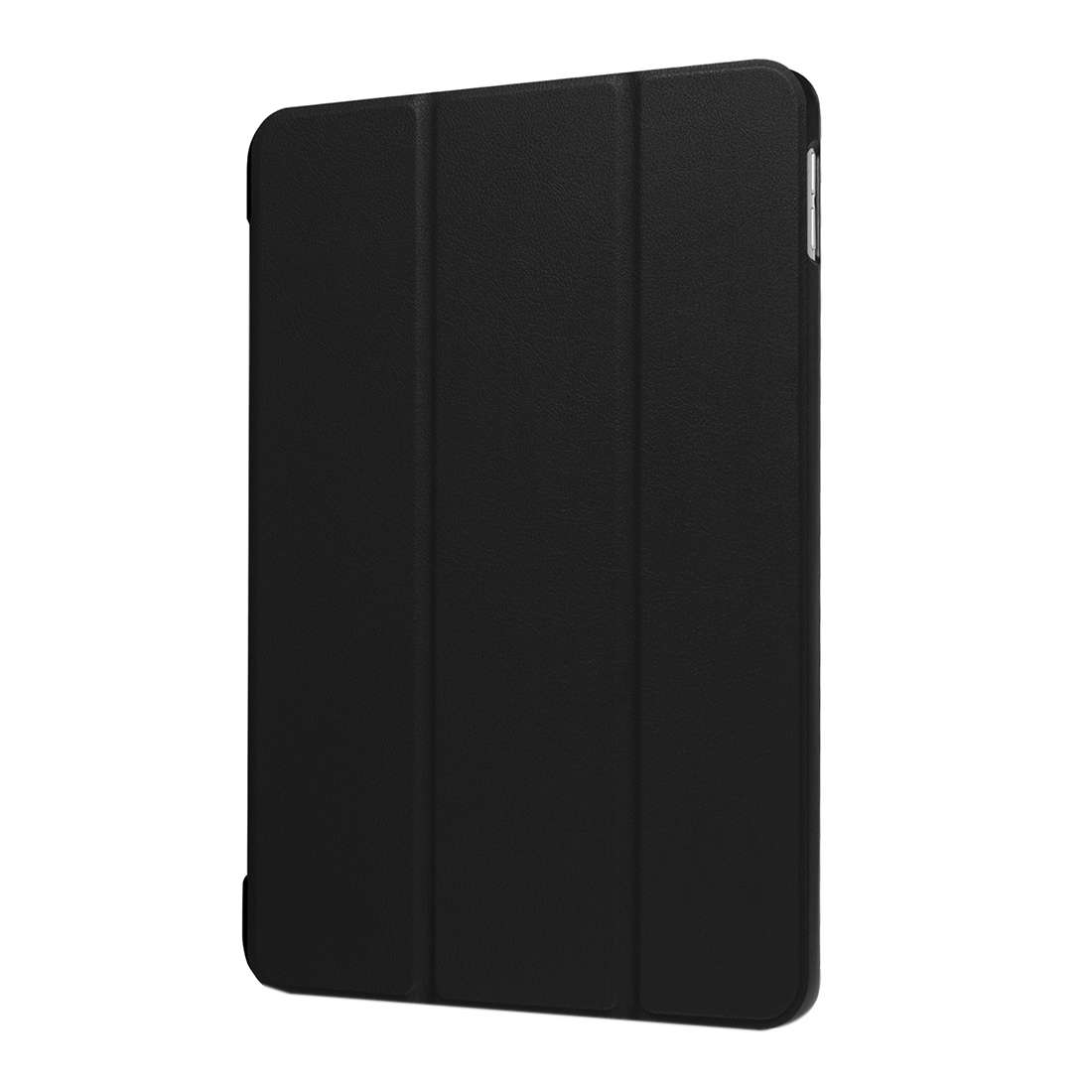 For iPad 9.7 (2018) & iPad 9.7 (2017) Custer Texture Horizontal Flip Leather Case with ... (Black)