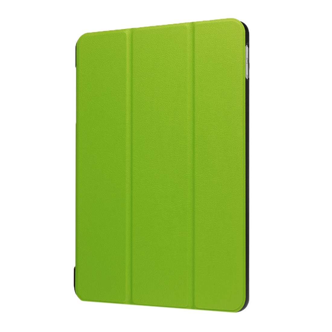 For iPad 9.7 (2018) & iPad 9.7 (2017) Custer Texture Horizontal Flip Leather Case with ... (Green)