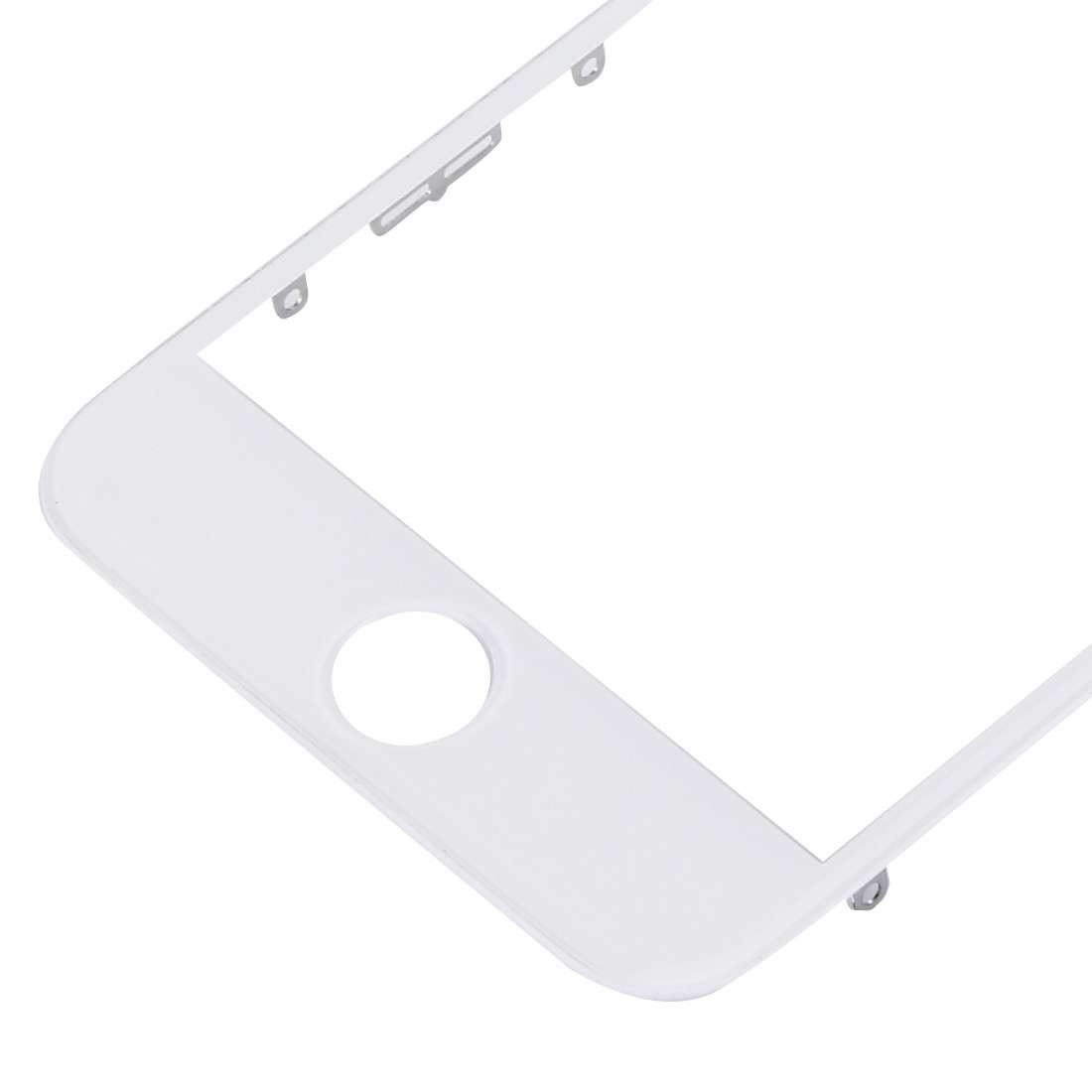 2 in 1 for iPhone 7 (Original Front Screen Outer Glass Lens + Original Frame)(Black)