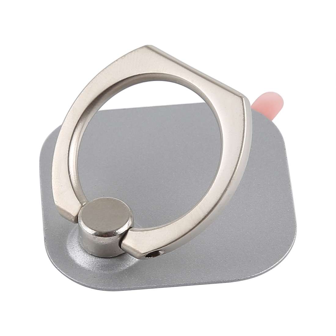 Ring Phone Metal Holder for iPad, iPhone, Galaxy, Huawei, Xiaomi, LG, HTC and Other S ... (Silver)