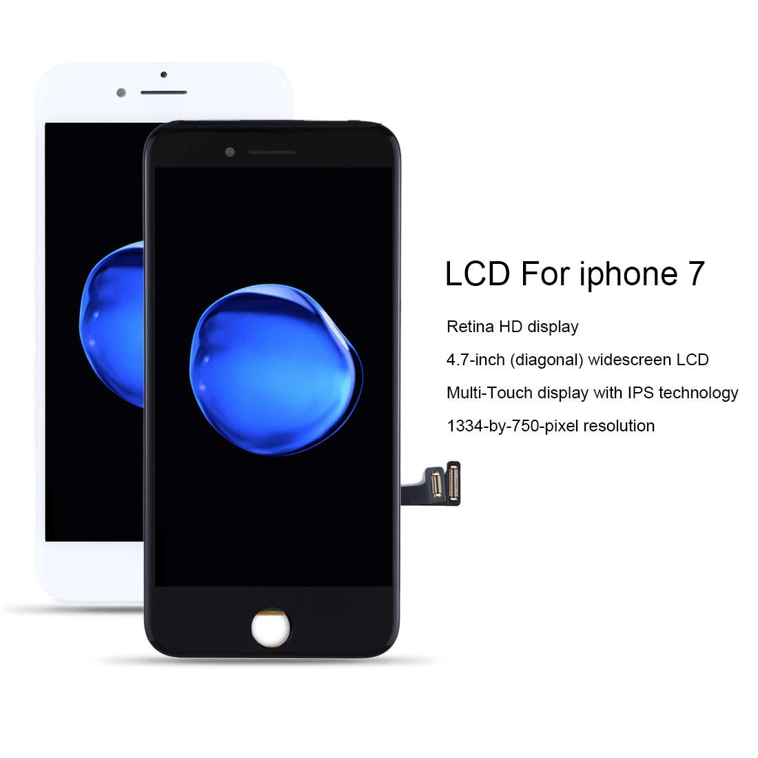 For iPhone 7 Original LCD Screen (Black)