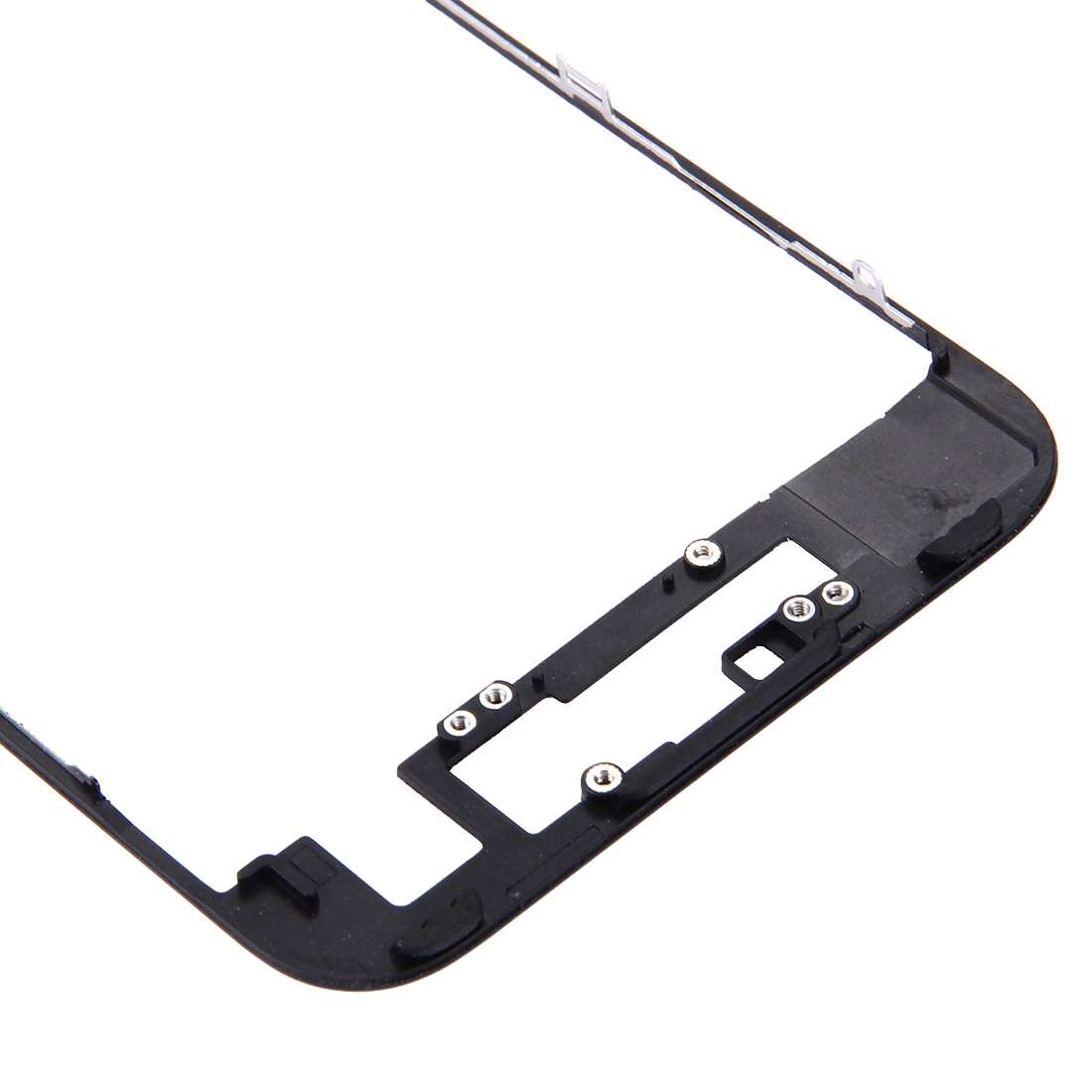 Front LCD Screen Bezel Frame for iPhone 7(Black)