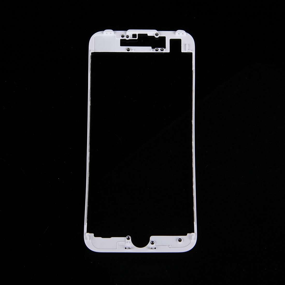 Front LCD Screen Bezel Frame for iPhone 7(Black)