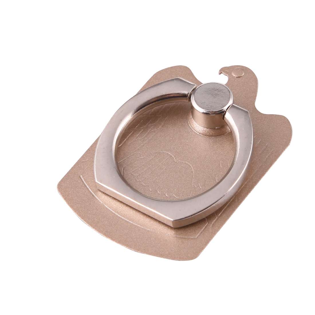 Cmzact CPS-2in1 2 in 1 Eagle Shape 360 Degrees Rotation Magnetic Phone Ring Stent Car H ... (Gold)