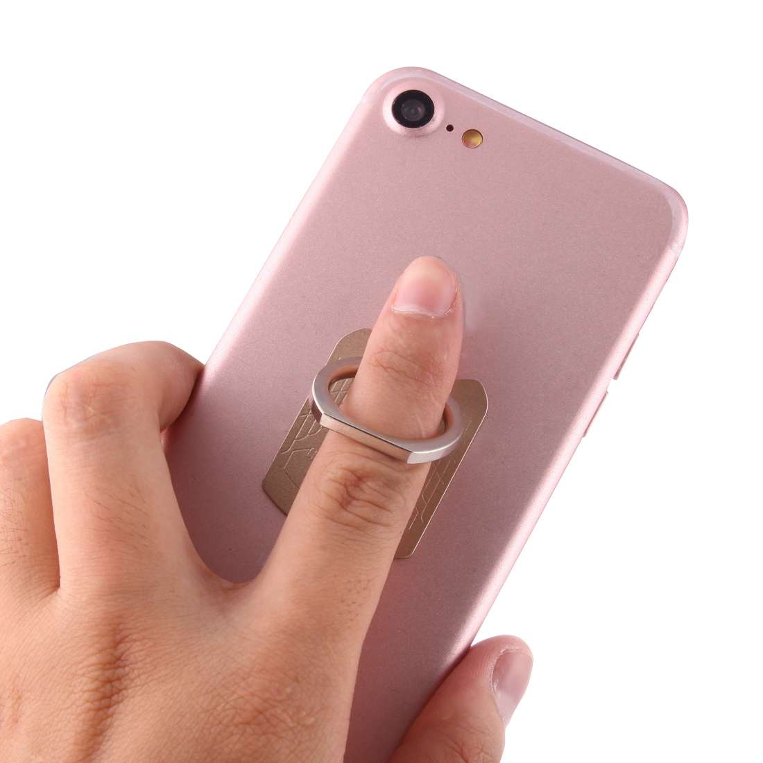Cmzact CPS-2in1 2 in 1 Eagle Shape 360 Degrees Rotation Magnetic Phone Ring Stent Car H ... (Gold)