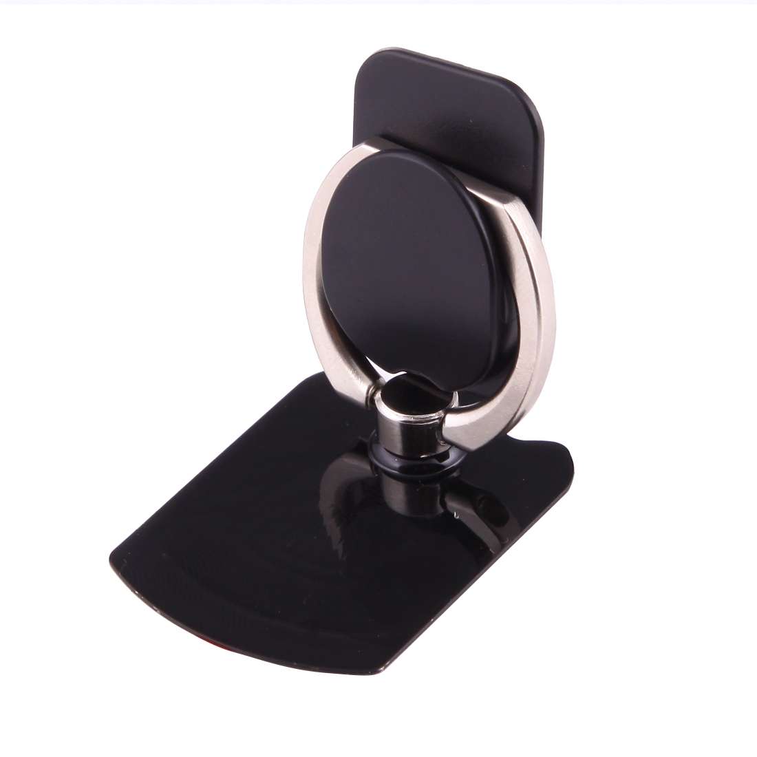Cmzact CPS-2in1 2 in 1 Eagle Shape 360 Degrees Rotation Magnetic Phone Ring Stent Car ... (Black)