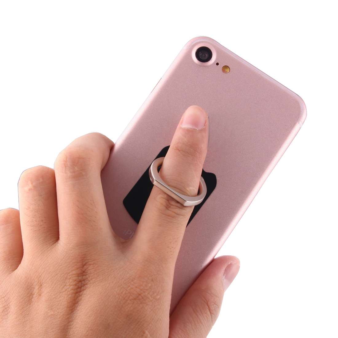Cmzact CPS-2in1 2 in 1 Eagle Shape 360 Degrees Rotation Magnetic Phone Ring Stent Car ... (Black)