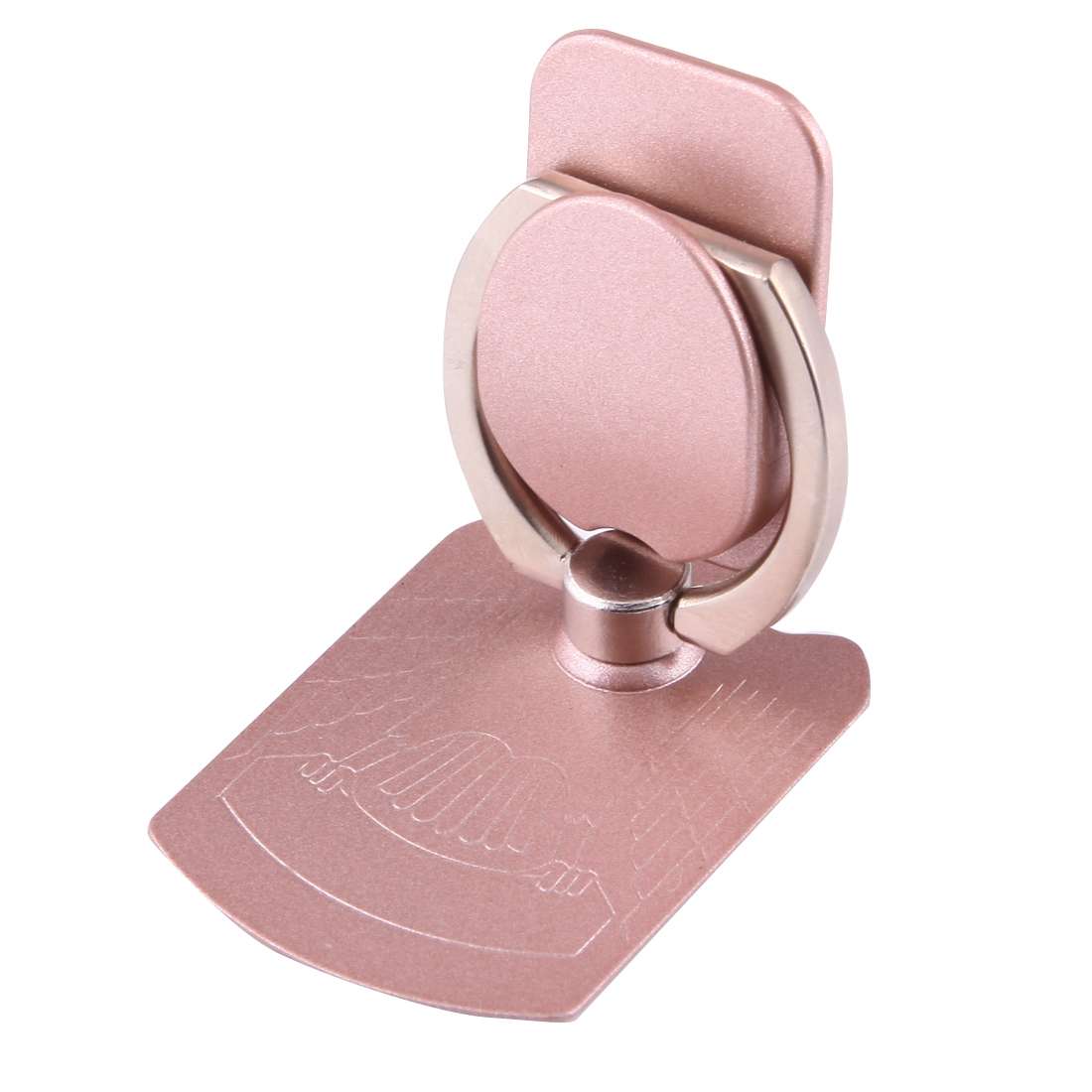 Cmzact CPS-2in1 2 in 1 Eagle Shape 360 Degrees Rotation Magnetic Phone Ring Stent ... (Rose Gold)