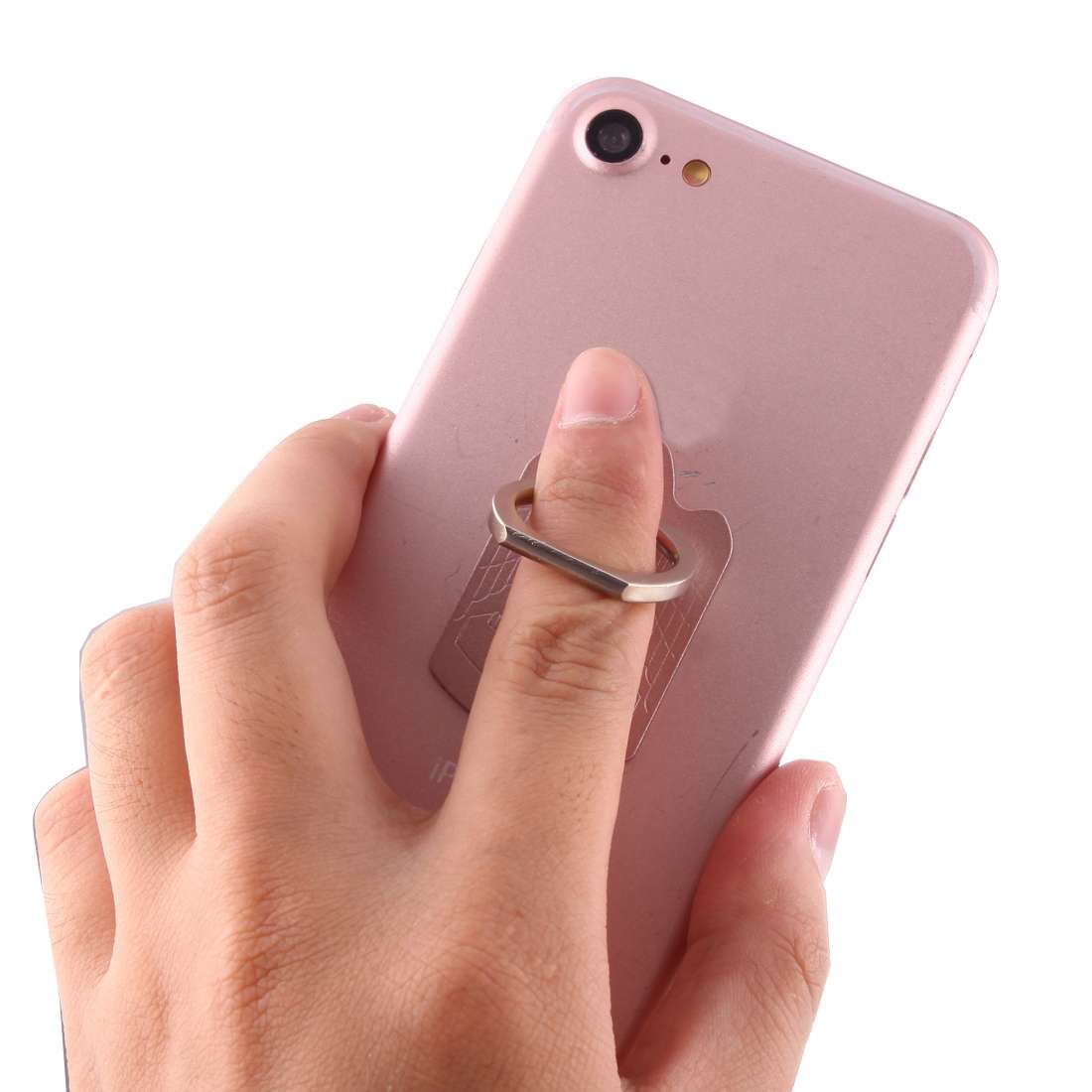 Cmzact CPS-2in1 2 in 1 Eagle Shape 360 Degrees Rotation Magnetic Phone Ring Stent ... (Rose Gold)