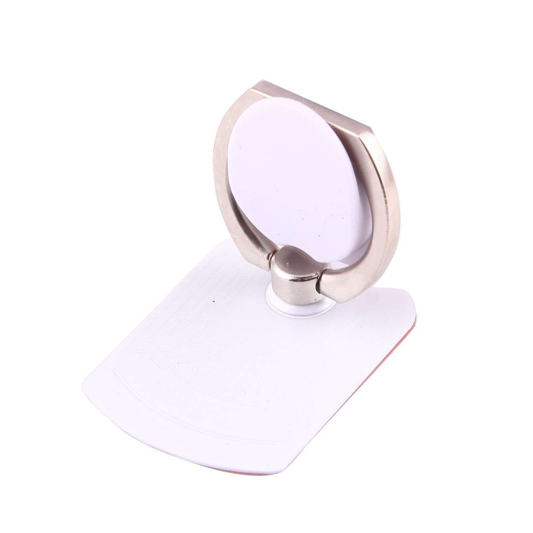 Cmzact CPS-2in1 2 in 1 Eagle Shape 360 Degrees Rotation Magnetic Phone Ring Stent Car ... (White)