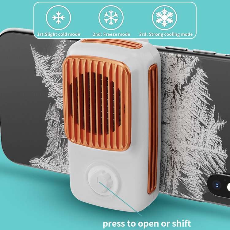 MEMO DL03 Retro Three-speed Temperature Adjustable Semiconductor Cooling Mobile Phone ... (White)