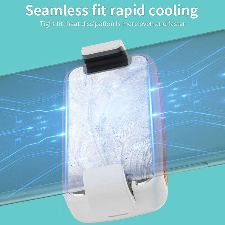 MEMO DL03 Retro Three-speed Temperature Adjustable Semiconductor Cooling Mobile Phone ... (White)