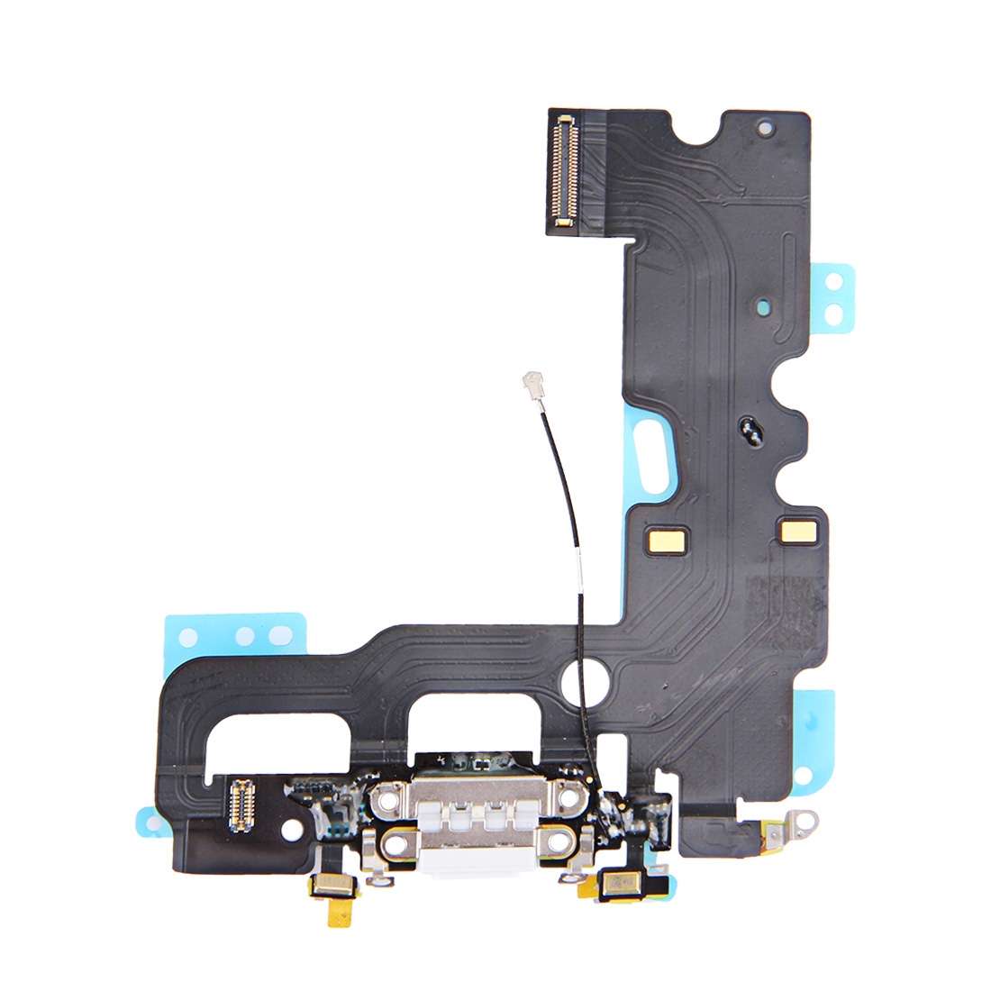 Charging Port + Audio Flex Cable for iPhone 7(Black)