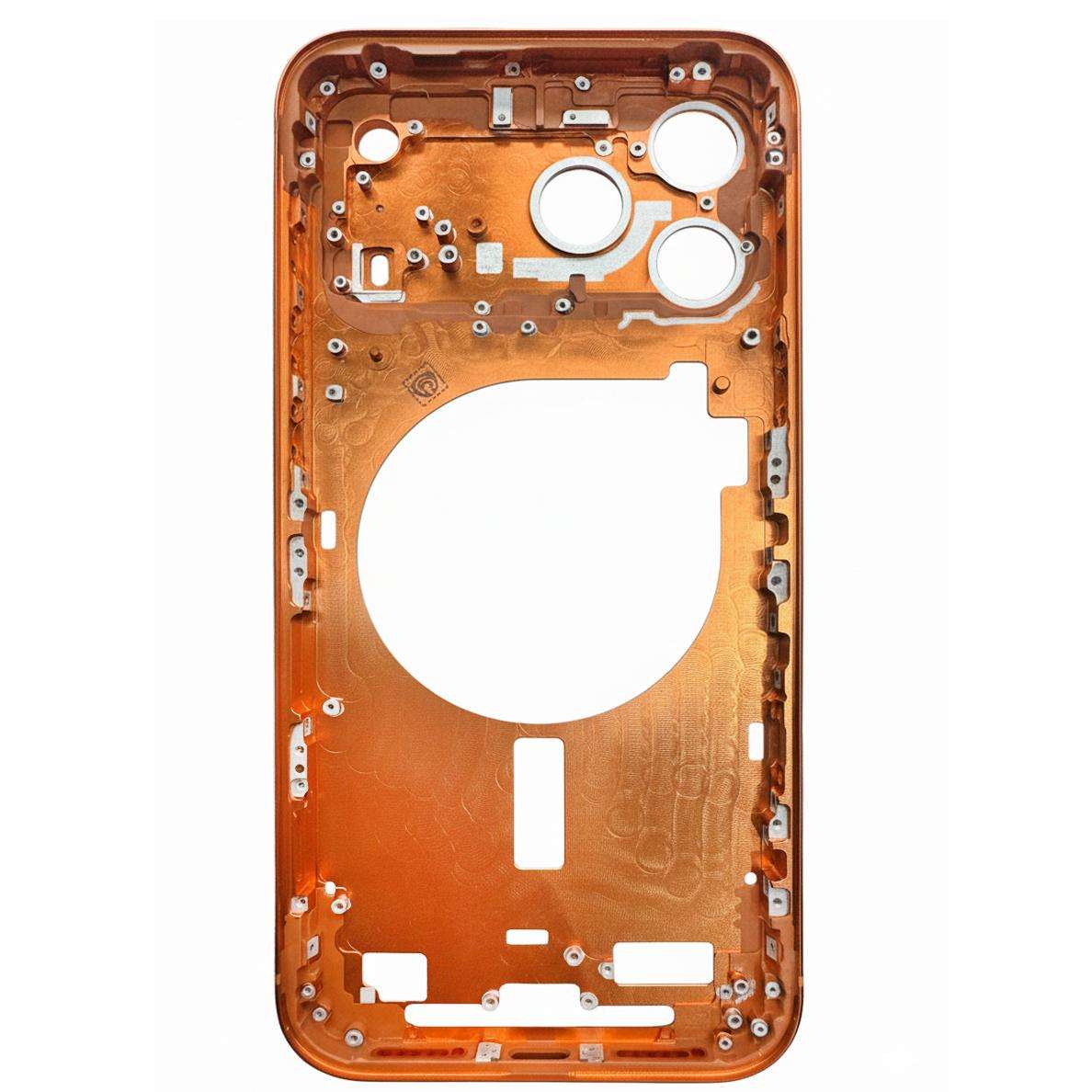 For iPhone 17 Pro Max Middle Frame Bezel Plate (Orange)