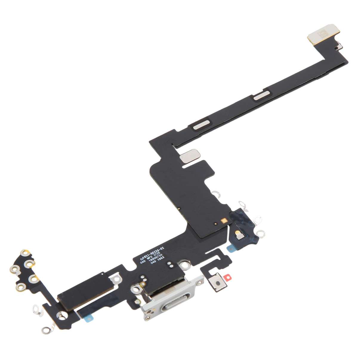 For iPhone 17 Pro EU Version Original Charging Port Flex Cable (Orange)